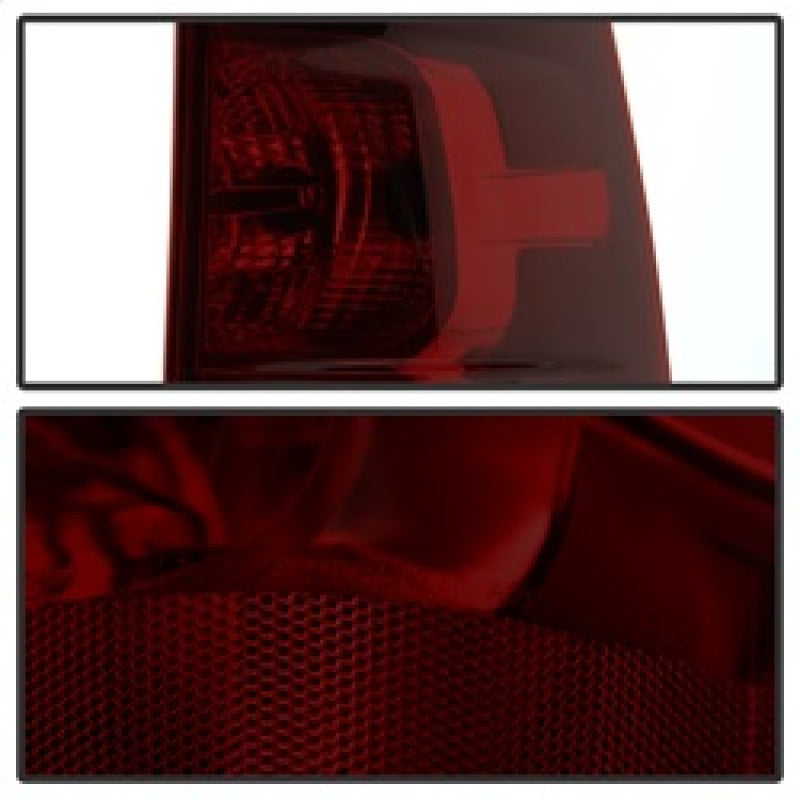 Xtune Chevy Suburban 07-13 OEM Style Tail Lights Red Smoked ALT-JH-CSUB07-OE-RSM