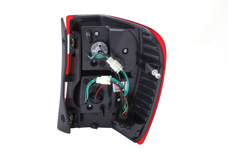 ANZO 1999-2004 Jeep Grand Cherokee luces traseras LED rojo/transparente