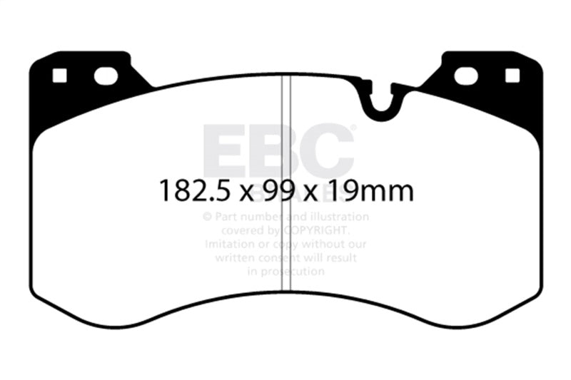 EBC 2021+ BMW M3/M4 3.0TT (G80/G82/G83) Pastillas de freno delanteras Bluestuff