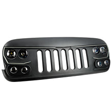 Cargar imagen en el visor de la galería, Oracle VECTOR Series Full LED Grille - Jeep Wrangler JK - NA SEE WARRANTY