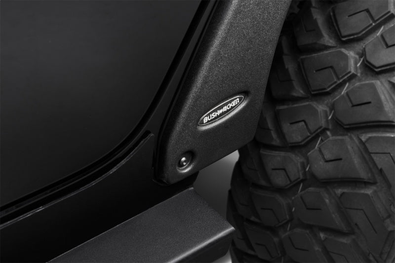 Bushwacker Trail Armor Kit de eliminación de guardabarros 18-21 Jeep Wrangler JL 2DR/4DR
