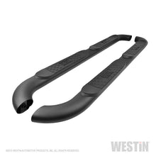 Cargar imagen en el visor de la galería, Westin 18-22 Jeep Wrangler JLU 4dr Platinum 4 Oval Nerf Step Bars - Tex. Blk