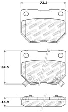 Load image into Gallery viewer, StopTech Performance 06-07 WRX Rear Brake Pads