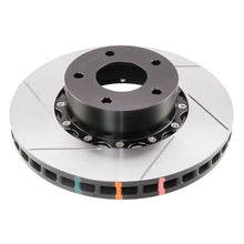 Cargar imagen en el visor de la galería, DBA 05 Pontiac GTO Rotor delantero ranurado serie 5000 de 2 piezas ensamblado con sombrero negro