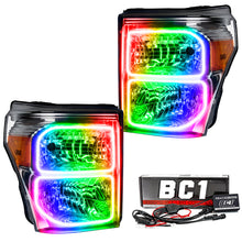 Cargar imagen en el visor de la galería, Oracle 11-16 Ford F250/350 LED HL - ColorSHIFT w/ BC1 Controller SEE WARRANTY