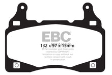 Cargar imagen en el visor de la galería, EBC 11-15 Chevrolet Camaro 6.2L Bluestuff Front Brake Pads