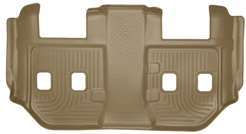 Husky Liners 2015 Chevrolet/GMC Suburban/Yukon XL WeatherBeater Tan Revestimientos para el piso del tercer asiento