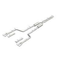 Cargar imagen en el visor de la galería, MagnaFlow Cat-Back, SS, 2.5 pulgadas, cuádruple trasero dividido con punta de 3.5 pulgadas 2015 Dodge Challenger R/T 5.7L