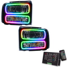 Cargar imagen en el visor de la galería, Oracle 05-07 Ford F-250/350 SMD HL - Black - ColorSHIFT w/ 2.0 Controller SEE WARRANTY