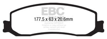 Cargar imagen en el visor de la galería, EBC 12 Ford F350 (inc. Super Duty) 6.2 DRW 2WD Pastillas de freno delanteras Yellowstuff