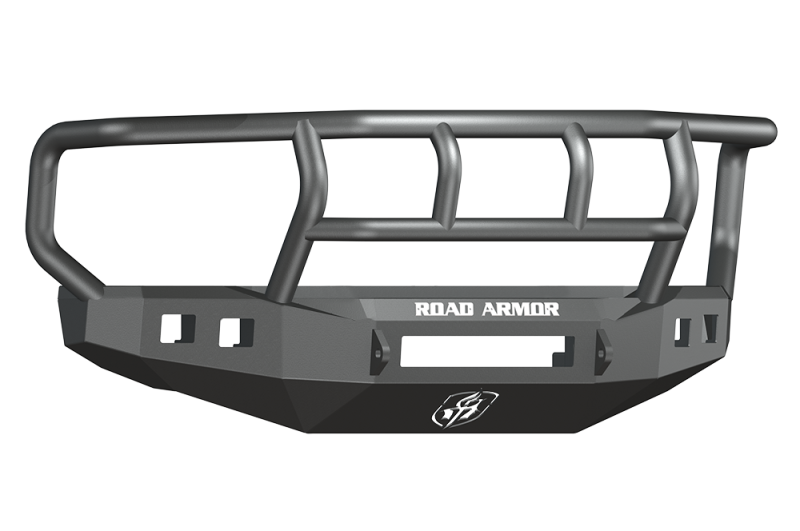 Road Armor 08-10 Ford F-250 Stealth parachoques delantero con protector Titan II Wide Flare - Tex Blk