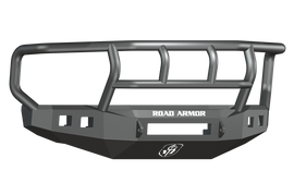 Road Armor 08-10 Ford F-250 Stealth parachoques delantero con protector Titan II Wide Flare - Tex Blk