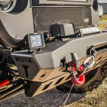 Cargar imagen en el visor de la galería, Westin 18-22 Jeep Wrangler JL / 20-22 Gladiator WJ2 Stubby Front Bumper - Tex. Blk