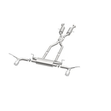 Cargar imagen en el visor de la galería, MagnaFlow Cat-Back SS 2.5 pulgadas, parte trasera doble dividida, punta negra de 4 pulgadas 11-16 Jeep Grand Cherokee 5.7L V8/3.6L V6