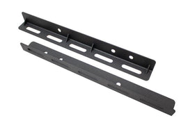 Fishbone Offroad 07-18 Jeep Wrangler JK Amarres para rieles de bañera Recubrimiento en polvo de acero