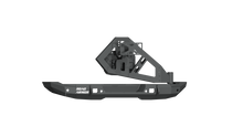 Cargar imagen en el visor de la galería, Road Armor 18-20 Jeep Wrangler JL Stealth Parachoques trasero de ancho completo con conjunto de portador de neumáticos - Tex Blk