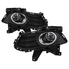 Cargar imagen en el visor de la galería, Spyder 13-16 Ford Fusion OEM Fog Lights w/Switch &amp; Cover - Clear (FL-FFUS13-C)
