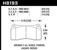 Cargar imagen en el visor de la galería, Hawk Rotora FC4 DTC-70 Race Brake Pads