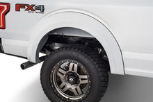 Cargar imagen en el visor de la galería, Bushwacker 15-17 Ford F-150 Styleside Extend-A-Fender estilo bengalas 4 piezas 67.1/78.9/97.6 pulgadas cama - negro