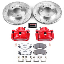 Cargar imagen en el visor de la galería, Power Stop 95-00 Chrysler Sebring Front Z26 Street Warrior Brake Kit w/Calipers