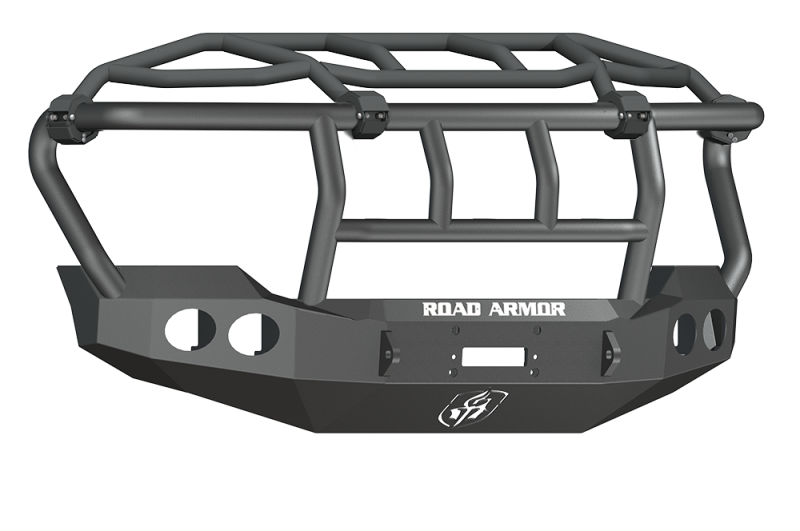 Road Armor 11-16 Ford F-250 Stealth parachoques delantero con protector intimidador - Tex Blk