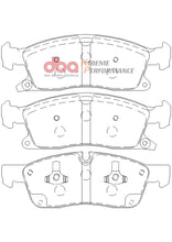 Cargar imagen en el visor de la galería, Pastillas de freno delanteras DBA 11-12 Dodge Durango / 11-12 Jeep Grand Cherokee XP650