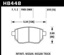 Cargar imagen en el visor de la galería, Hawk Performance Ceramic Street Brake Pads