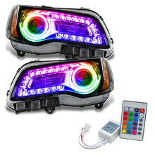 Cargar imagen en el visor de la galería, Oracle 11-14 Chrysler 300C SMD HL Black - NON HID - DRL - w/ Simple Controller SEE WARRANTY