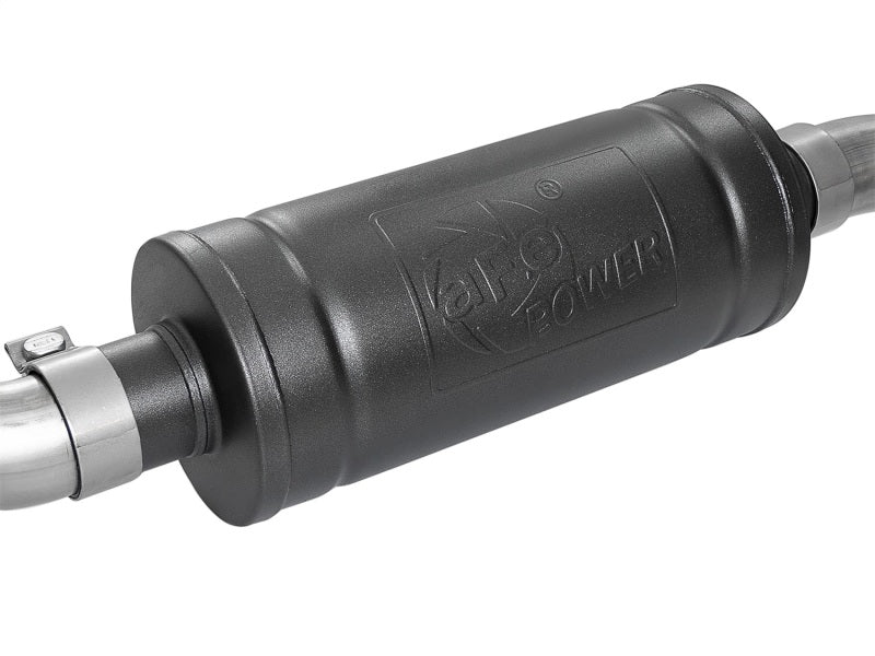 aFe Takeda Sistema de escape con eje trasero 304 SS de 3 pulgadas con punta pulida 16-18 Ford Focus RS 2.3L (t)