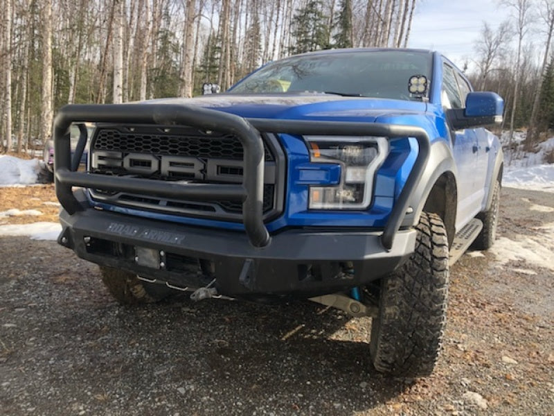 Road Armor 17-20 Ford Raptor Stealth parachoques delantero con protector Lonestar - Tex Blk