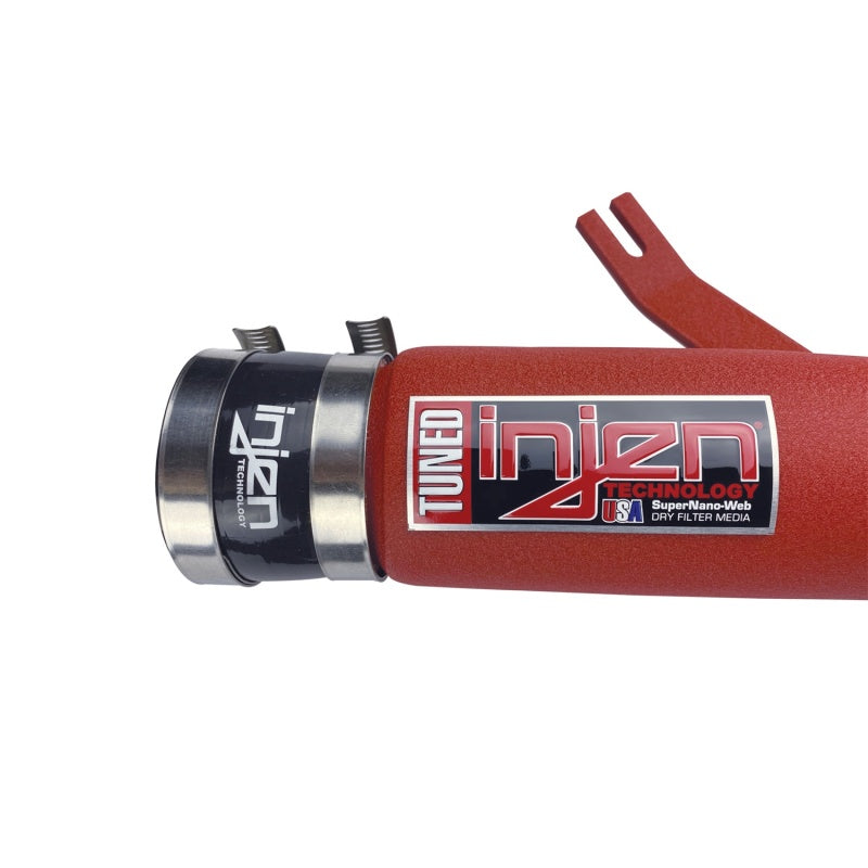 Injen 17-20 Honda Civic Si L4 1.5L Turbo Wrinkled Red SP Entrada de Ram corta