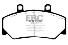 Cargar imagen en el visor de la galería, EBC 85-93 Volvo 740 2.1 (Bendix) Ultimax2 Front Brake Pads