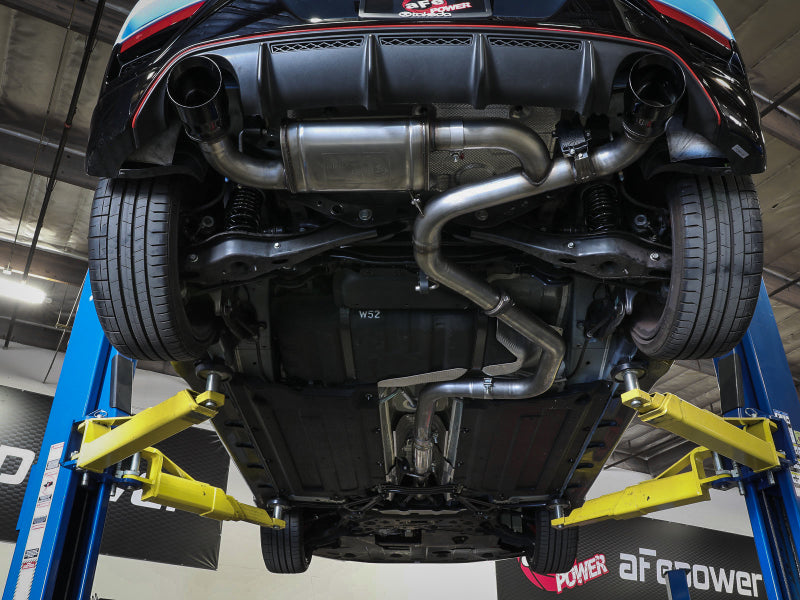 aFe Hyundai Veloster N 21-22 L4-2.0L (t) Sistema de escape Takeda Cat-Back - Puntas pulidas