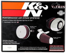Load image into Gallery viewer, K&amp;N Intake System for Harley Davidson - Color (Red) - Style (Oval) - Size (9in)