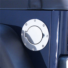 Cargar imagen en el visor de la galería, Rugged Ridge 97-06 Jeep Wrangler TJ Stainless Steel Non-Locking Gas Cap Door