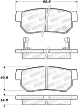 Cargar imagen en el visor de la galería, StopTech Street Select Brake Pads