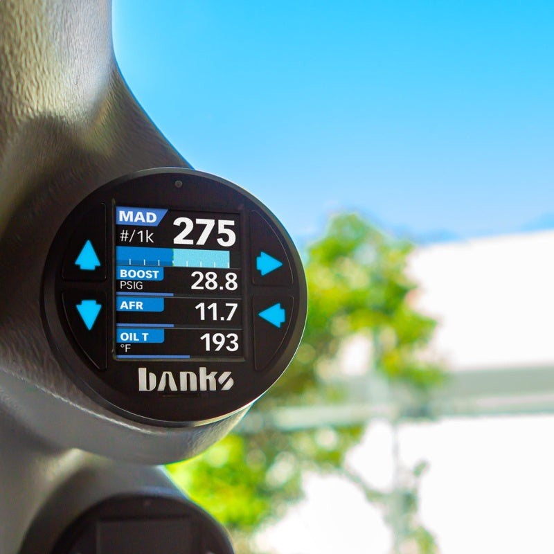 Banks Power 2020 GM 2500/3500 6.6L L5P Derringer Tuner (Gen 2) con iDash DataMonster de 1.8 pulgadas
