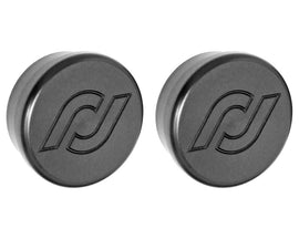 RockJock JK Frame Tube Plugs Frame Front CNC Machined Black Delrin