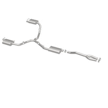 Cargar imagen en el visor de la galería, MagnaFlow Cat-Back SS Salida trasera doble dividida 2015 Dodge Charger/Chrysler 300C 3.6L V6 (usa puntas OEM)