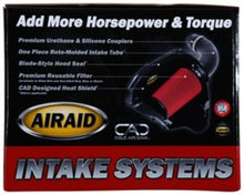 Cargar imagen en el visor de la galería, Airaid 03-04 Dodge Cummins 5.9L DSL (exc. ​​Serie 600) Sistema de admisión CAD sin tubo (medio seco/negro)