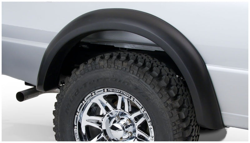 Bushwacker 93-11 Ford Ranger Styleside Extend-A-Fender estilo bengalas 4 piezas 72.0/84.0 pulgadas cama - negro