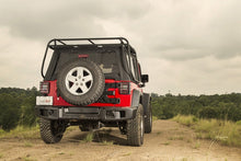 Cargar imagen en el visor de la galería, Rugged Ridge Spartacus Rear Bumper Black 07-18 Jeep Wrangler