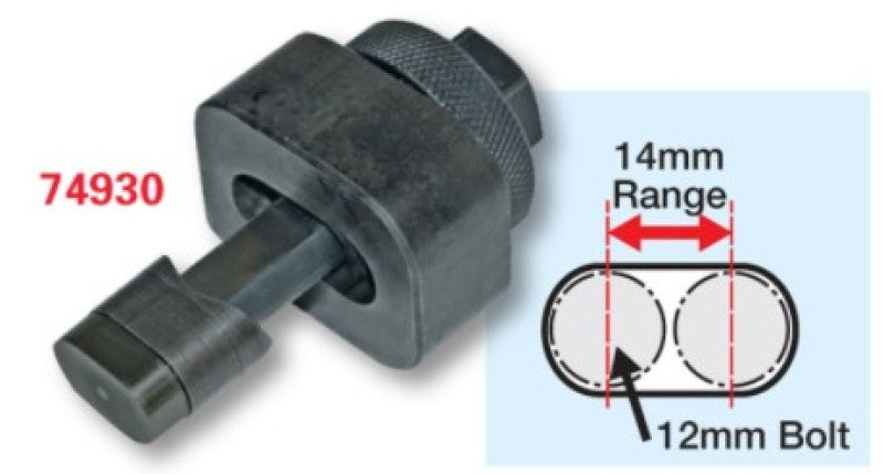 Herramienta perforadora de ranuras de 12x14 mm SPC Performance