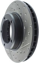 Cargar imagen en el visor de la galería, StopTech Slotted &amp; Drilled Sport Brake Rotor