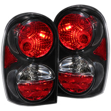 Cargar imagen en el visor de la galería, ANZO 2002-2007 Jeep Liberty luces traseras negras