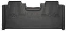 Cargar imagen en el visor de la galería, Husky Liners 15-23 Ford F-150 SuperCab WeatherBeater Revestimiento de piso para segundo asiento negro