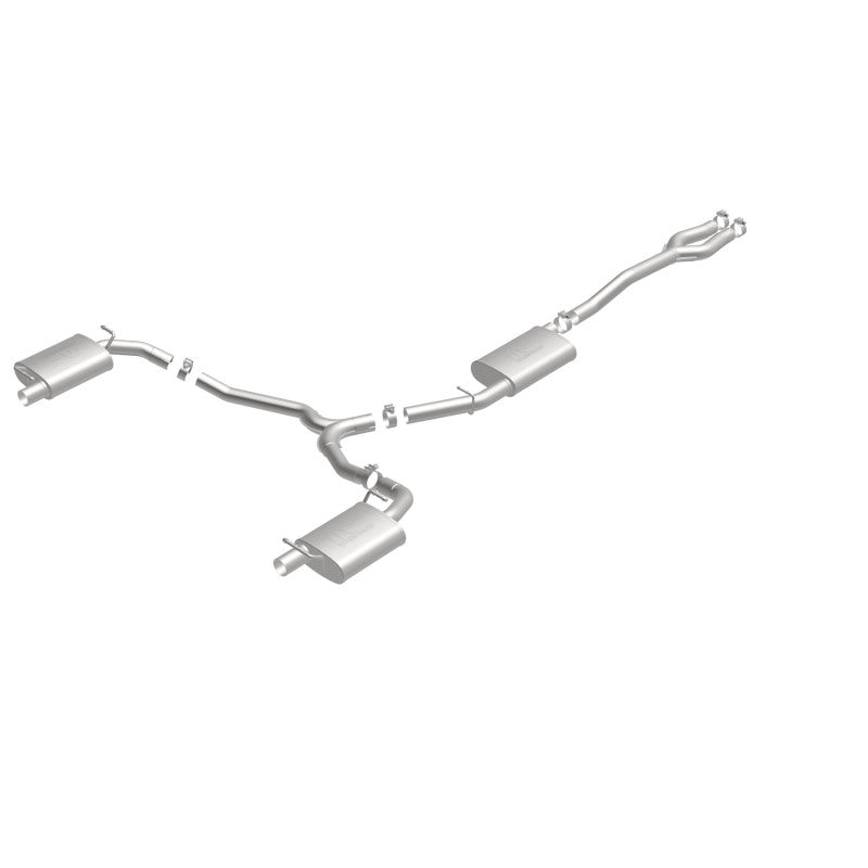 MagnaFlow Cat-Back SS Salida trasera doble dividida 2015 Dodge Charger/Chrysler 300C 3.6L V6 (usa puntas OEM)