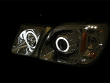 Cargar imagen en el visor de la galería, ANZO 1998-2007 Lexus Lx470 Faros delanteros con proyector con halo cromado (CCFL)