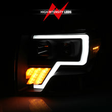 Cargar imagen en el visor de la galería, ANZO 2009-2014 Ford F-150 Barra de luz para proyector G4 HL negro ámbar