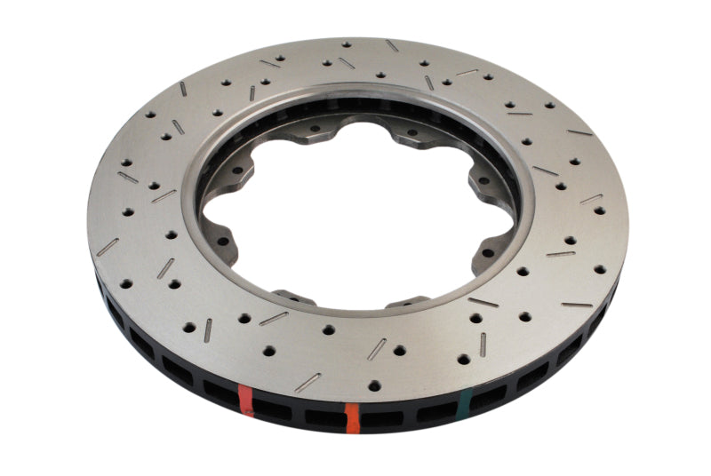 DBA 07 Acura CX / 02-06 RSX / 06-08 Honda Civic Si Serie 5000 Rotor de repuesto perforado y ranurado